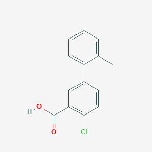 2-Chloro-5-(2-methylphenyl)benzoic acid