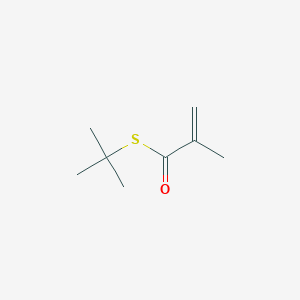 molecular formula C8H14OS B14637675 S-tert-Butyl 2-methylprop-2-enethioate CAS No. 54667-23-1