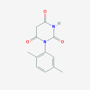 1-(2,5-dimethylphenyl)pyrimidine-2,4,6(1H,3H,5H)-trione