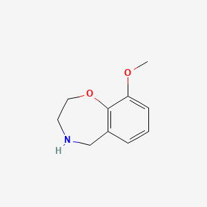 9-Methoxy-2,3,4,5-tetrahydrobenzo[f][1,4]oxazepine