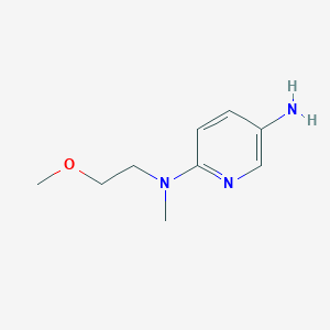 N2-(2-methoxyethyl)-N2-methylpyridine-2,5-diamine