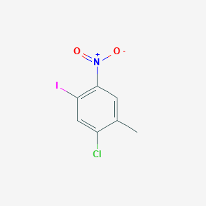 1-Chloro-5-iodo-2-methyl-4-nitrobenzene
