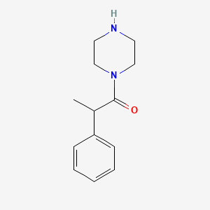 2-Phenyl-1-(piperazin-1-yl)propan-1-one