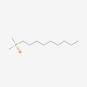 molecular formula C11H25OP B14638116 Phosphine oxide, dimethylnonyl- CAS No. 56029-36-8