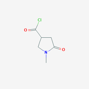 1-Methyl-5-oxopyrrolidine-3-carbonyl chloride