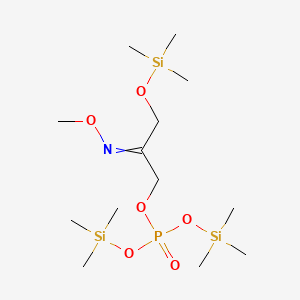 molecular formula C13H34NO6PSi3 B14638137 Agn-PC-0jssjq CAS No. 55319-85-2