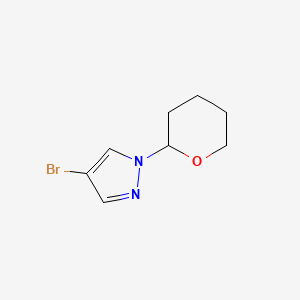4-Bromo-1-(tetrahydro-2H-pyran-2-YL)-1H-pyrazole