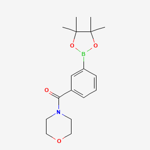 Morpholino(3-(4,4,5,5-tetramethyl-1,3,2-dioxaborolan-2-yl)phenyl)methanone
