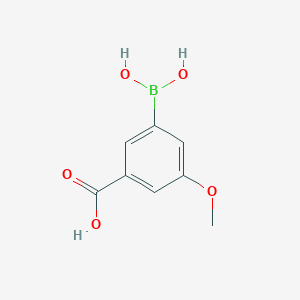 molecular formula C8H9BO5 B1463819 3-Borono-5-methoxybenzoic acid CAS No. 1050424-08-2