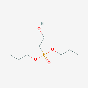 molecular formula C8H19O4P B14638231 Dipropyl (2-hydroxyethyl)phosphonate CAS No. 51840-41-6
