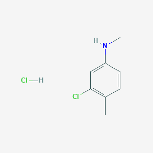 3-Chloro-N,4-dimethylaniline hydrochloride