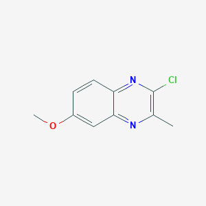 B1463826 2-Chloro-6-methoxy-3-methylquinoxaline CAS No. 1218765-14-0