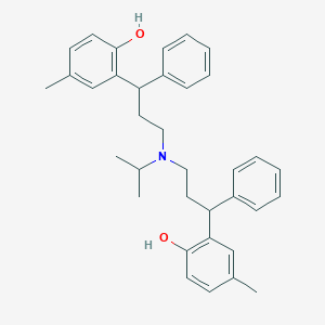 molecular formula C35H41NO2 B146383 Tolterodine Dimer CAS No. 854306-72-2