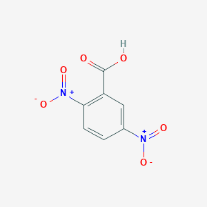 molecular formula C7H4N2O6 B146384 2,5-Dinitrobenzoic acid CAS No. 610-28-6