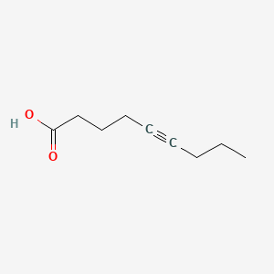 molecular formula C9H14O2 B14638478 5-Nonynoic acid CAS No. 56630-34-3