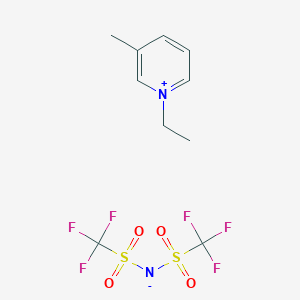 molecular formula C10H12F6N2O4S2 B1463849 1-Ethyl-3-methylpyridinium Bis(trifluoromethanesulfonyl)imide CAS No. 841251-37-4