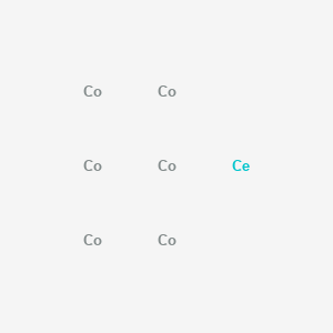 molecular formula CeCo6 B14638514 Cerium;cobalt CAS No. 53239-14-8
