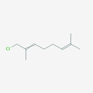 molecular formula C10H17Cl B14638537 1-Chloro-2,7-dimethylocta-2,6-diene CAS No. 52290-13-8