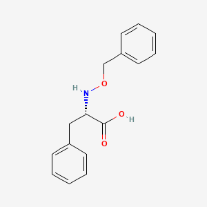molecular formula C16H17NO3 B14638547 N-(Benzyloxy)-L-phenylalanine CAS No. 54837-24-0
