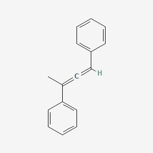 molecular formula C16H14 B14638555 1,3-Diphenylbuta-1,2-diene CAS No. 53544-89-1