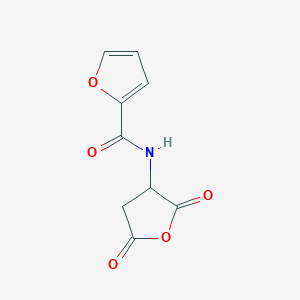N-(2,5-Dioxotetrahydro-3-furanyl)-2-furamide