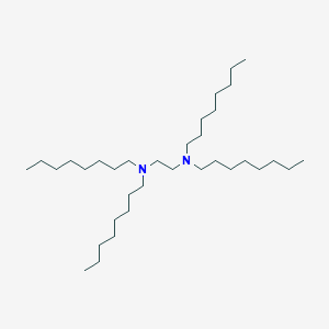 molecular formula C34H72N2 B14638833 N~1~,N~1~,N~2~,N~2~-Tetraoctylethane-1,2-diamine CAS No. 54378-14-2