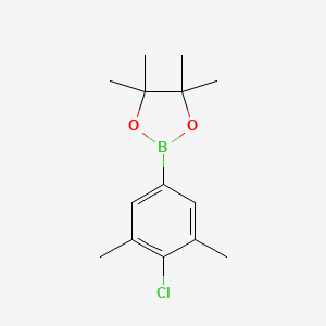 2-(4-Chloro-3,5-dimethylphenyl)-4,4,5,5-tetramethyl-1,3,2-dioxaborolane
