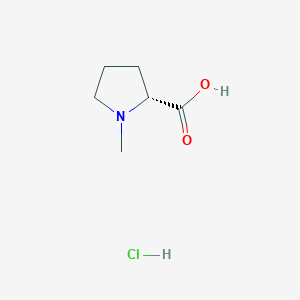 molecular formula C6H12ClNO2 B1463895 N-Methyl-D-proline Hydrochloride CAS No. 702710-17-6