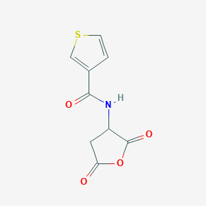N-(2,5-Dioxotetrahydro-3-furanyl)-3-thiophenecarboxamide