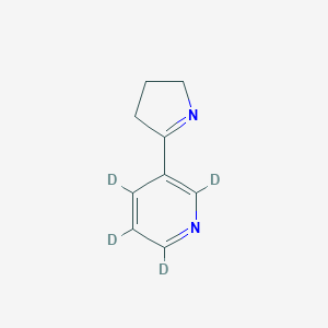 molecular formula C9H10N2 B014639 Myosmine-d4 CAS No. 66148-17-2