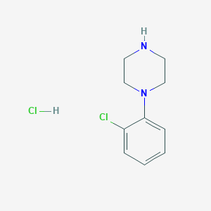 molecular formula C10H14Cl2N2 B146391 1-(2-Chlorophenyl)piperazine hydrochloride CAS No. 41202-32-8