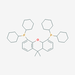 molecular formula C39H58OP2 B1463915 4,5-Bis(dicyclohexylphosphino)-9,10a-dihydro-9,9-dimethyl-8aH-xanthene CAS No. 940934-47-4