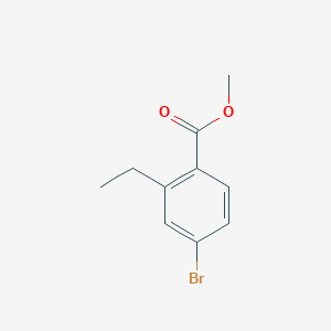 molecular formula C10H11BrO2 B1463919 Methyl 4-bromo-2-ethylbenzoate CAS No. 194487-79-1