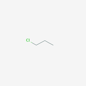 molecular formula C3H7Cl B146392 1-Chloropropane CAS No. 540-54-5