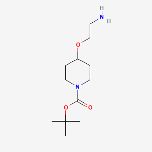 Tert-butyl 4-(2-aminoethoxy)piperidine-1-carboxylate