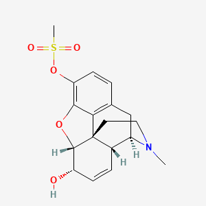 molecular formula C18H21NO5S B1463931 吗啡甲磺酸盐 CAS No. 1414808-25-5
