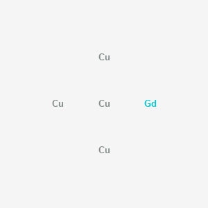 molecular formula Cu4Gd B14639361 Copper--gadolinium (4/1) CAS No. 55352-85-7