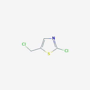 molecular formula C4H3Cl2NS B146395 2-Chloro-5-chloromethylthiazole CAS No. 105827-91-6