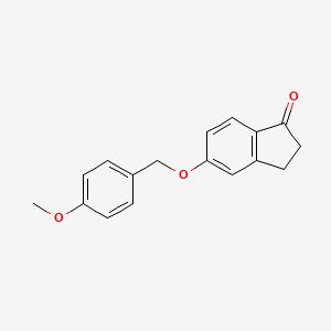 5-(4-Methoxybenzyloxy)-indan-1-one
