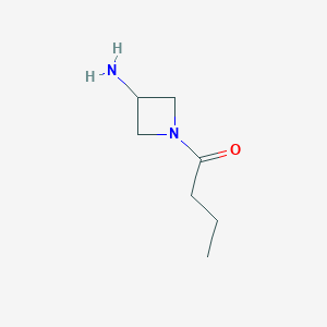1-(3-Aminoazetidin-1-yl)butan-1-one