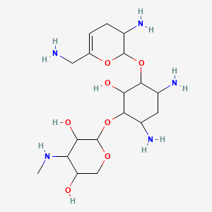 molecular formula C18H35N5O7 B14639684 Antibiotic 66-40D CAS No. 53759-50-5
