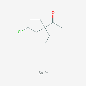 molecular formula C9H17ClOSn B14639814 CID 71364996 
