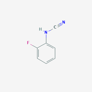 molecular formula C7H5FN2 B1463999 (2-Fluorophenyl)cyanamide CAS No. 71232-23-0