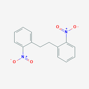 molecular formula C14H12N2O4 B146402 2,2'-Dinitrobibenzyl CAS No. 16968-19-7