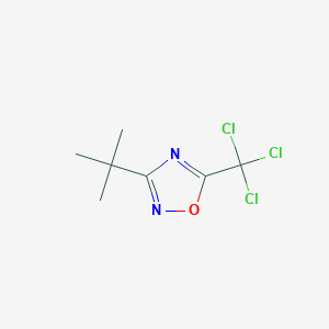 3-Tert-butyl-5-(trichloromethyl)-1,2,4-oxadiazole