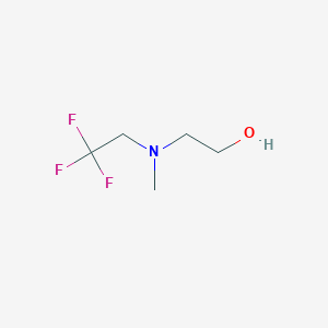 2-[Methyl(2,2,2-trifluoroethyl)amino]ethan-1-ol