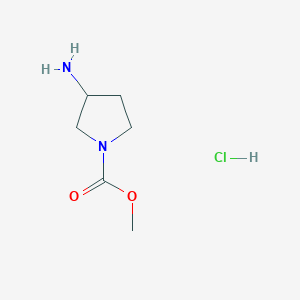 Methyl 3-aminopyrrolidine-1-carboxylate hydrochloride