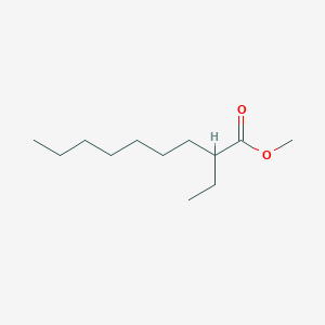 molecular formula C12H24O2 B14640551 Methyl 2-ethylnonanoate CAS No. 56682-35-0
