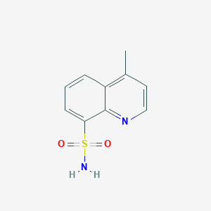 molecular formula C10H10N2O2S B1464069 4-Methylquinoline-8-sulfonamide CAS No. 1315366-10-9