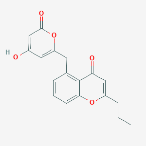 molecular formula C18H16O5 B1464073 Phaeochromycin C CAS No. 865795-54-6